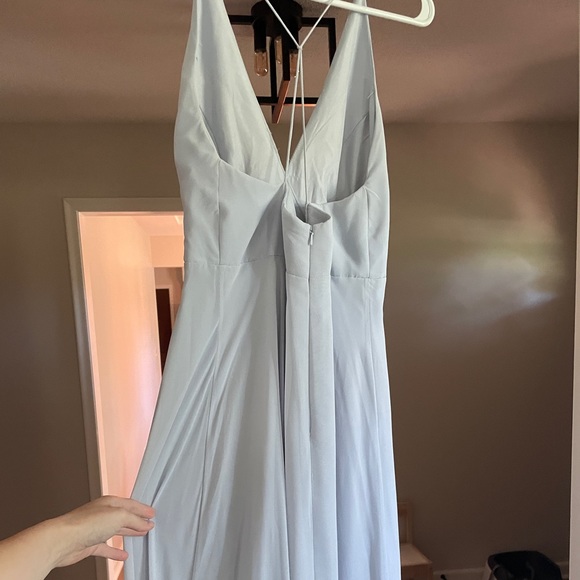 Beautiful light blue Jenny yoo dress - Picture 2 of 3